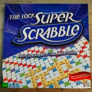 Tile Lock Super Scrabble Game
